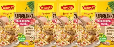 Szybka zapiekanka makaronowa z szynką i serem Winiary, którą pokochasz